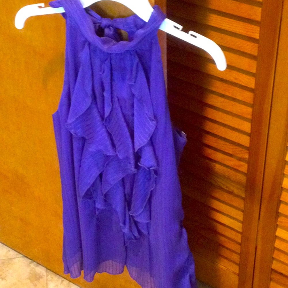 Fancy purple tank top